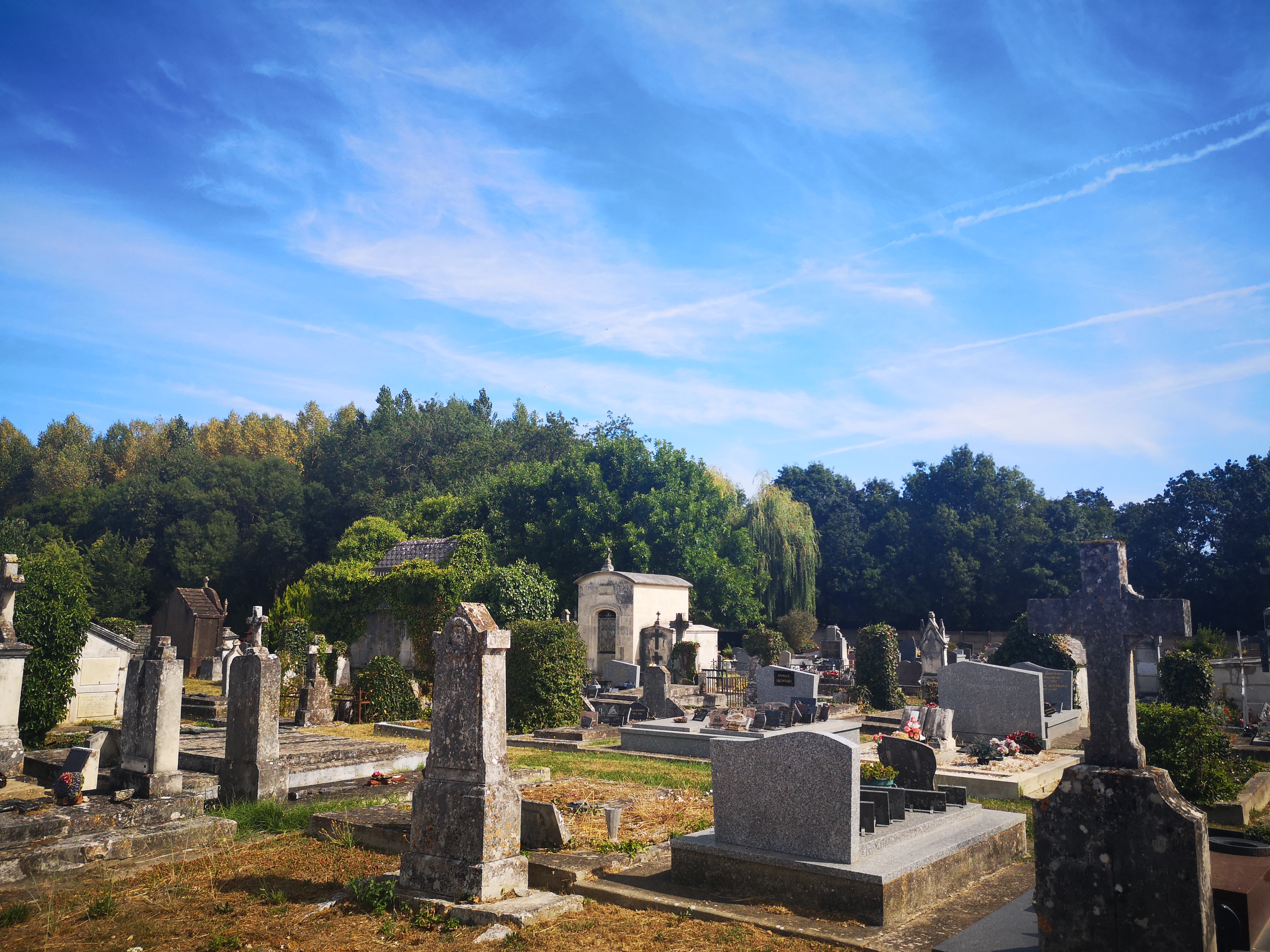 Photo du cimetière de Saujon. Crédit photo Mairie de Saujon